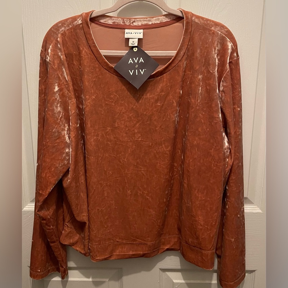 Ava & Viv women’s plus size top 1x.